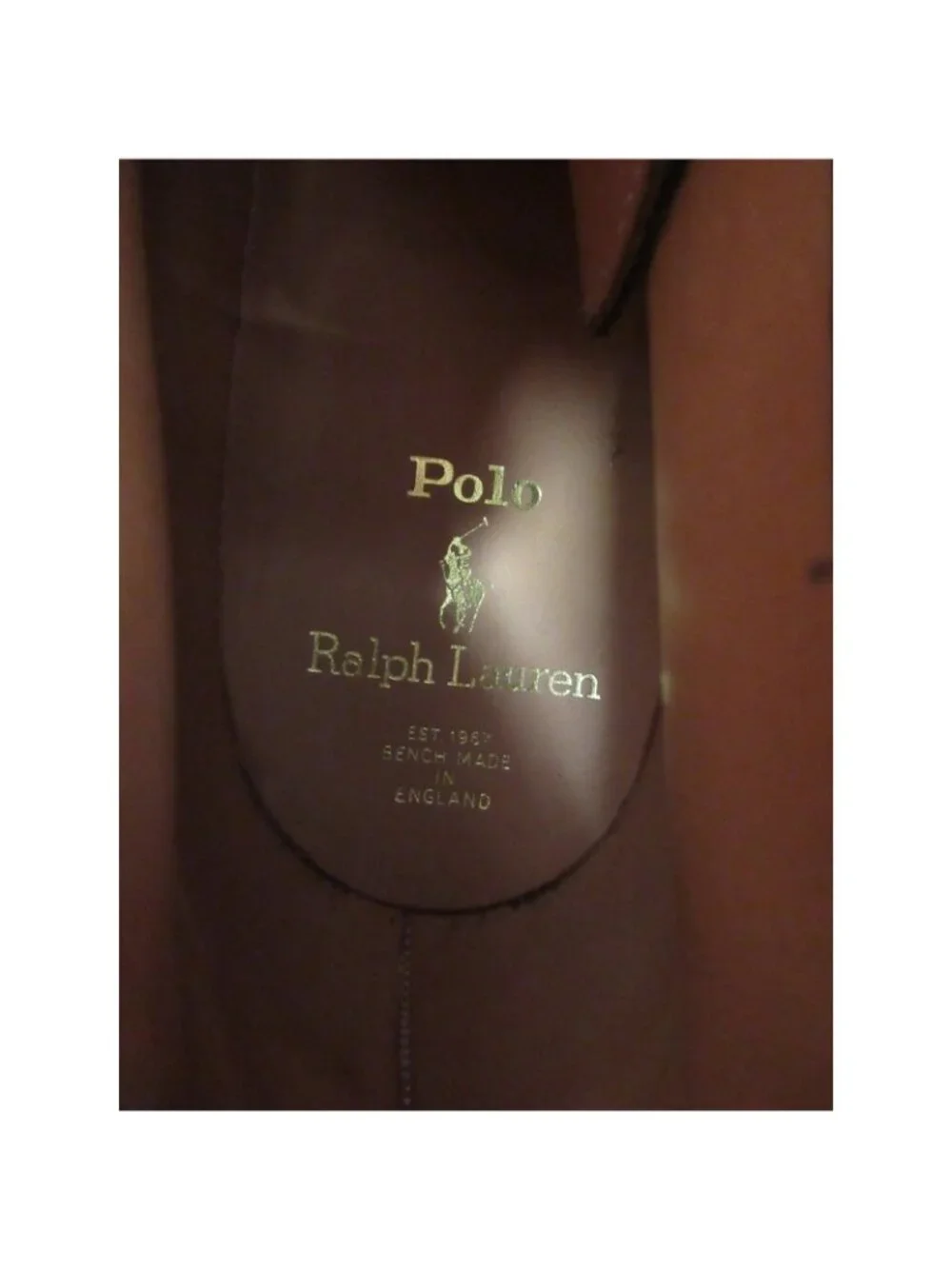 Polo Ralph Lauren Boots 10 D Chukka Suede Frontier Bench Made England